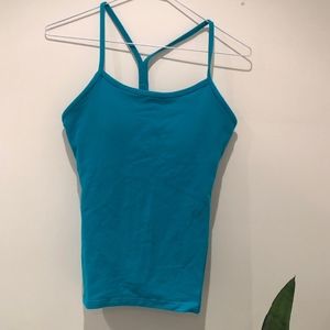Blue LuluLemon Workout Tank-Top